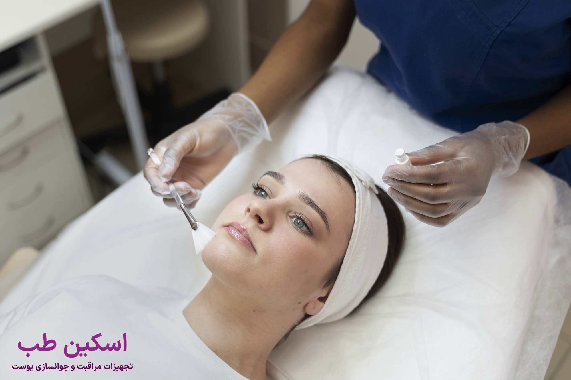 مراحل انجام هیدرودرمی صورت