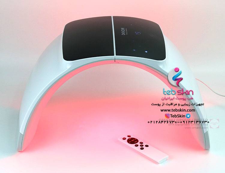 تونل نوردرمانی 7 رنگ LED کلسیم تراپی Devoir Plm002 - تصویر 2